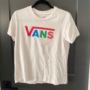 Womens vans tee, woman’s size medium.